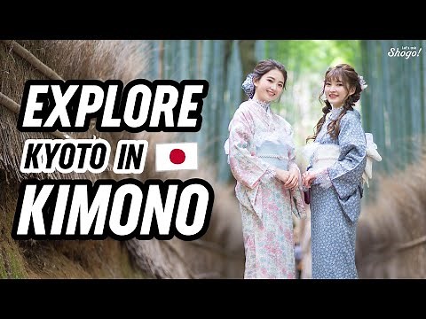 Stroll Through the Heart of Kyoto Wearing Your Favorite KIMONO and Get Dressed by Professionals