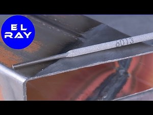How to weld thin profiles with electrode 6013 1/16 (1.6mm)
