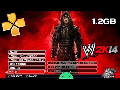 WWE 2K14 PSP Game For PPSSPP Emulator On Android Mobile Device | Gameplay
