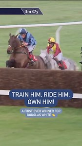 14K views · 475 reactions | Douglas White, take a bow!  He wins the historic Grand Military Gold Cup on FIL D’ARIANE #horseracing #horsesofinstagram | The Jockey Club | Facebook