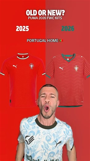 PUMA: old or new kits #fifaworldcup ⚽️👀⚠️ #football #footballshirt #calcio #footballchallenge