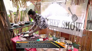 SINGING CHEF Watch Chef Eon John prepare Guyanese Eddo and Sweet Potato Frittata on today's episode of The Singing Chef. | Guyanese Critic