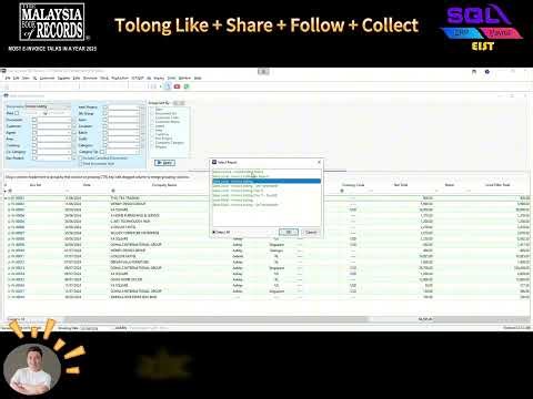 📊 SQL Accounting Tutorial: How to Check & Print Invoice List (Sales Document Listing)
