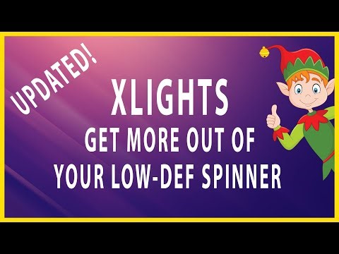 xLights Sequencing - Get More Out Of Your Low Definition Spinner with Sub-models Updated