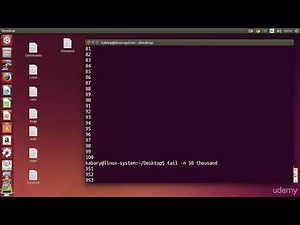 Linux Command Line Basics - head and tail commands