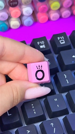 Drawing P for Pandora Logo! Then Drawing on my keyboard! #keyboard #logo #drawing #pandora