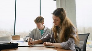 Two Students Taking Exam Writing Answer Stock Footage Video (100% Royalty-free) 3468281243 | Shutterstock