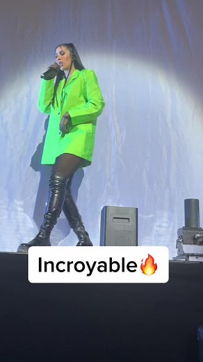 Pas les mots pour décrire l’émotion ! Juste écoutez🔥❤️ @Lyna Mahyem #pourtoi #fyp #fypシ #concert #lynamahyem #fy #paris