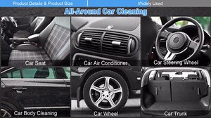 Air Blow Gun Car Detailing Dry Cleaning Gun with Tapered Nozzle High Pressure Cleaning Tool, Dryer Blower for Car Surfaces Quickly Blasts Dust, Works with Air Compressor, Black