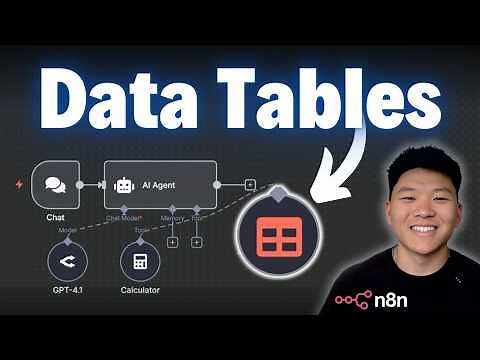 n8n's NEW Native Data Tables Just Made Building Agents So Much Easier