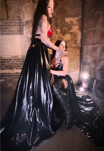 Gothic Fashion Showcase at Church Ruins