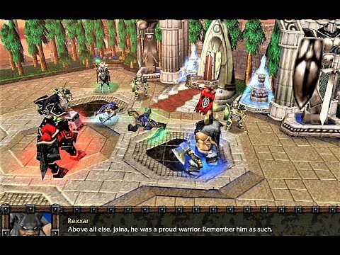 Warcraft 3: The Founding of Durotar - Death of Admiral Proudmoore - Ending - (Hard Difficulty)