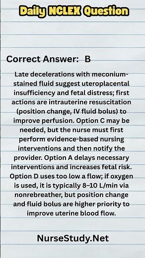 Maternity NCLEX NGN Practice Test Priority, OB Emergencies, Clinical Judgment