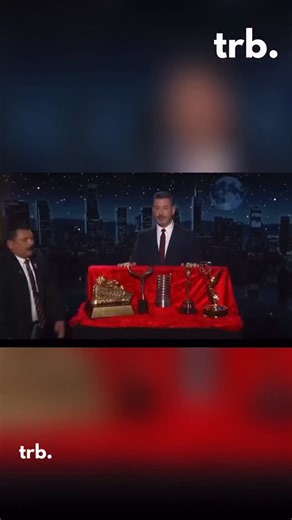 trb. india on Instagram: "Late night host Jimmy Kimmel mocked Donald Trump’s love for trophies by offering him one of his own awards if the president agrees to pull ICE out of Minneapolis and focus enforcement on the borders instead. The joke followed Venezuelan opposition leader María Corina Machado reportedly “presenting” her Nobel Peace Prize to Trump during a White House visit, which Kimmel used to satirize Trump’s obsession with accolades. Kimmel even joked about handing over everything fro