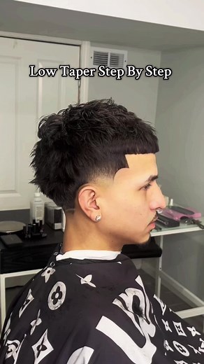 Step-by-Step Low Taper Fade Tutorial