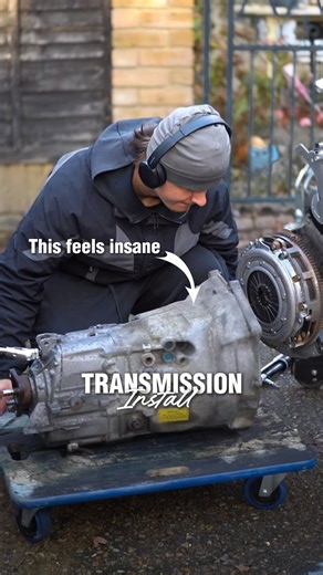 Ethan Clark on Instagram: "E46 | Transmission overhaul | Part 6 The gearbox is officially mounted to the engine, back in the e46 project! Paired with that carbon fibre short shifter… oh my… it feels unreal! What a journey… from destroying one, to building another. I’d say all the suffering was worth it for that pay off. I cannot wait to drive this car and feel the shifts in action. • • • #projectcar #carbuild #e46 #transmission #fypシ"