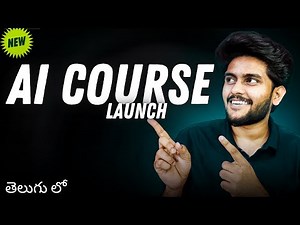 AI Course in Telugu | Learn AI Tools, APIs, Projects & Jobs | Zero to Hero by Swaroop (One Shot)