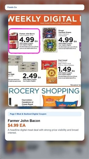 Foods Co Weekly Ad (8/12/26 - 8/18/26) Top 5 Deals #shorts