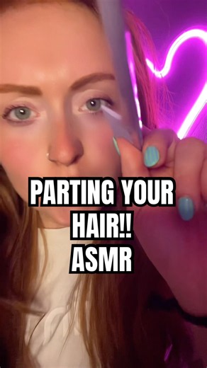 ASMR Parting & Combing Your Hair!!