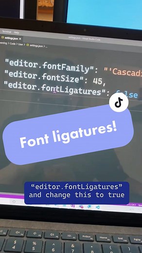 Understanding Ligatures: Cascadia Code Font Explained