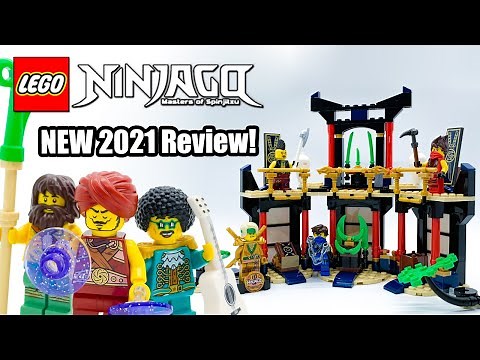 NEW 2021 Ninjago Legacy Tournament of Elements Review! LEGO Ninjago 10th Anniversary Set 71735
