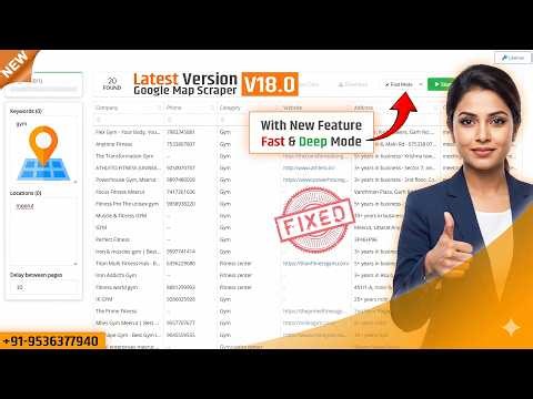 How to extract business data from google maps Instant Data Scraper extension extract data from gmap