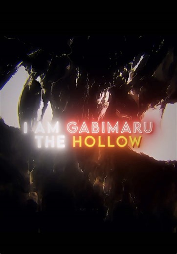 I AM GABIMARU THE HOLLOW | first ae edit kinda mid🥀 | #hellparadise #gabimaru #hollow #viral #animeedit