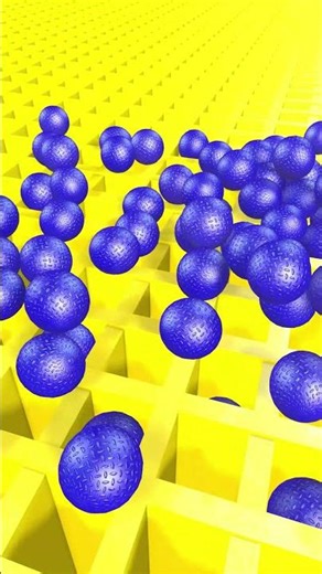 yellow metalic balls #shorts