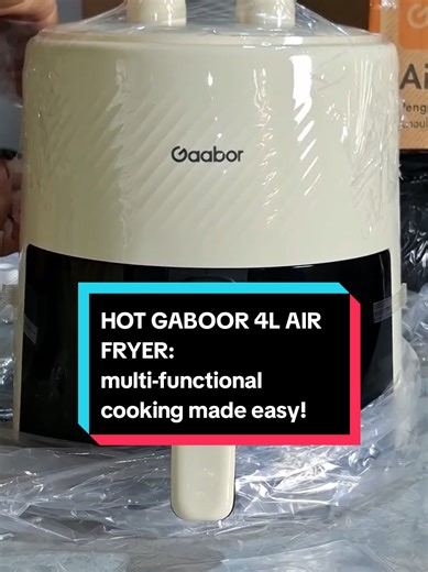 Hot Gaboor 4L Air Fryer: Easy Multi-Functional Cooking