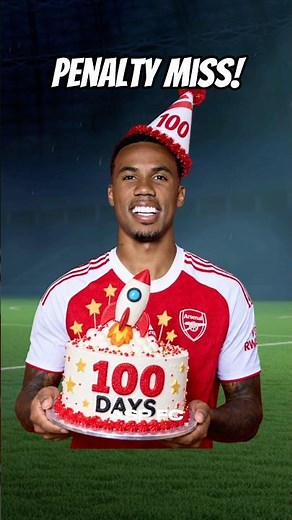 I celebrated the 100 day anniversary of GABRIEL's penalty miss! 💀