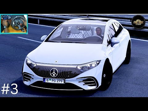 2022 Mercedes-Benz EQS 580 - [1.52] -[Long Trip]- [Euro Truck Simulator 2]