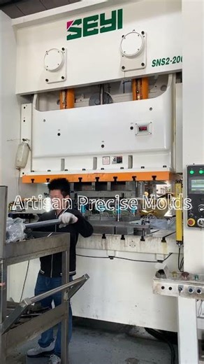 Precision metal stamping mold #craftsmanship #factory