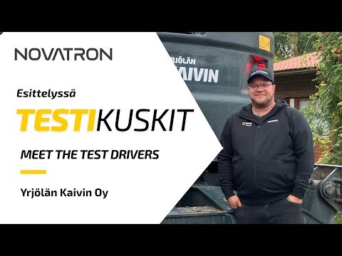 Testing Xsite® 3D! Meet Novatron's test drivers!