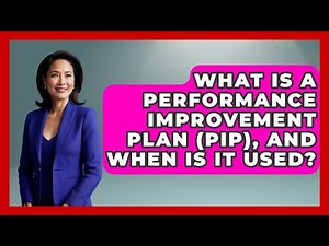 What Is A Performance Improvement Plan (PIP), And When Is It Used? - The Time Management Pro