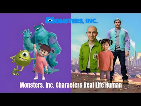 Monsters, Inc. Characters Reimagined as Humans | AI Transformation Part 1-5