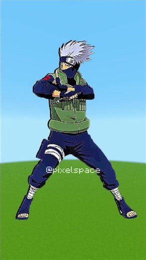 Shinobi Power in Pixel Art | Hinata, Sasuke, Kakashi & Naruto