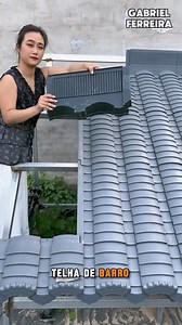 1.4M views · 12K reactions | Olha Essa Telha Incrível #obras #contruction | Gabriel Ferreira | Facebook