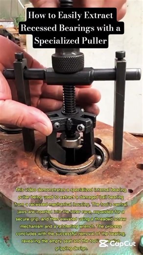 How to Easily Extract Recessed Bearings with a Specialized Puller
