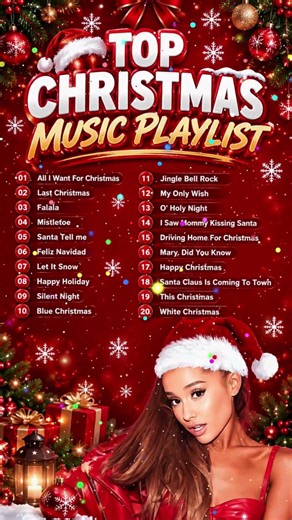 TOP Christmas Songs Playlist 2026 - Mariah Carey, Ariana Grande, Justin Bieber, Christmas Songs