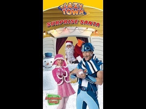 Opening to LazyTown: LazyTown's Surprise Santa 2005 VHS