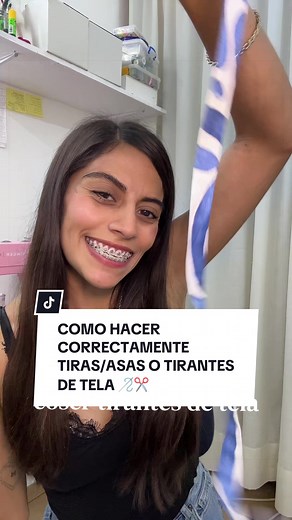Cómo coser tirantes y asas uniendo 2 telas paso a paso
