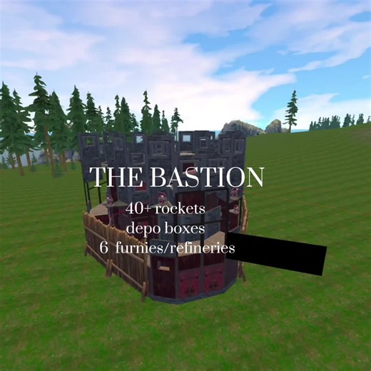 decent base for a small clan ##testaoc #fyp #viral #vfa #rust