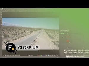 How to use the ProjectionCleanPlate toolset in Foundry's Nuke