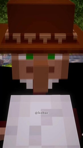 Ahora quien - Poncho #Minecraft #java #bedrock #aldeano #animacion