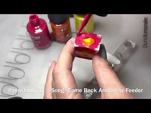 Four Techniques for Creating a Radial Gradient (Nail Art)