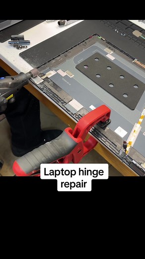 How to Repair Broken Laptop Hinge with JB Weld