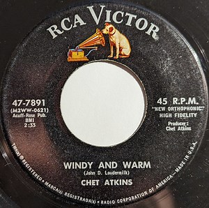 Chet Atkins - Windy And Warm / Man Of Mystery