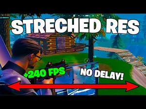 How To Setup STRECHED RESOLUTION In Fortnite Chapter 6! (INSANE FPS BOOST)