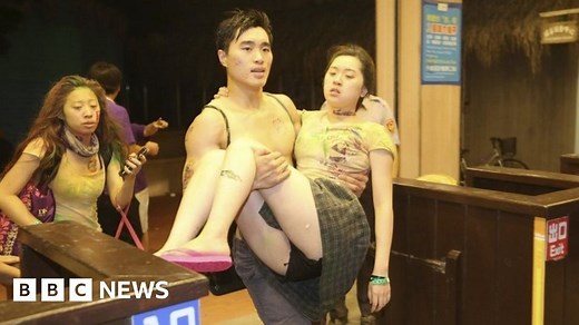 Taiwan Formosa Water Park explosion injures hundreds