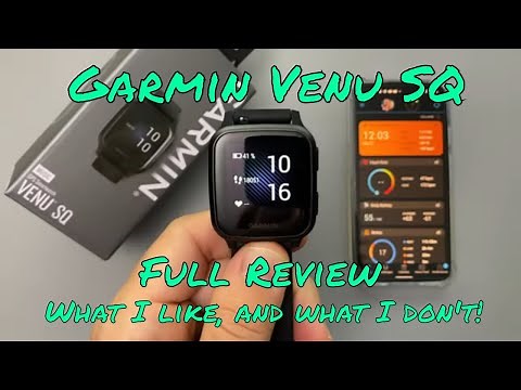 Garmin Venu SQ | Full Review | What I like, and what I don’t.